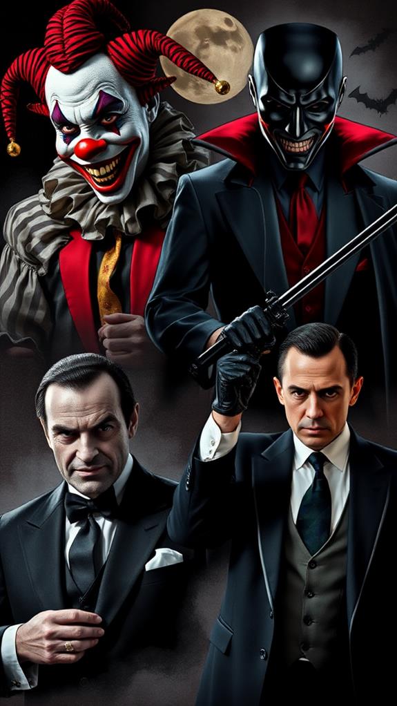 iconic cinematic antagonists showcased